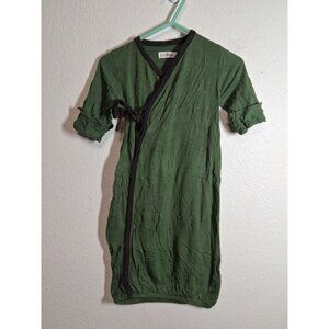 Bebe Bean Bamboo Sleep Sack Infant Baby Green Unisex 0-6 Months